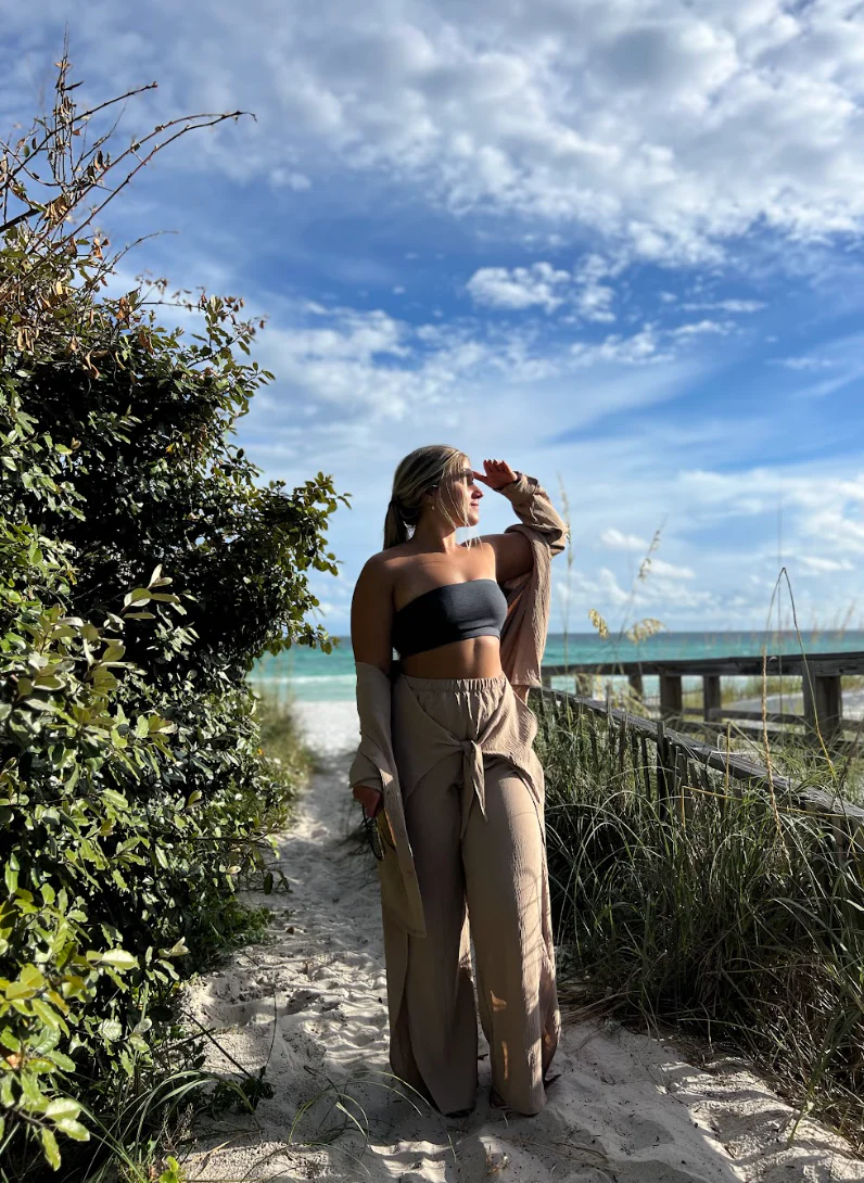 Resort Tie Front Pant - Image 13