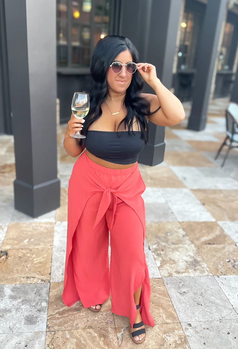 Resort Tie Front Pant - Image 14