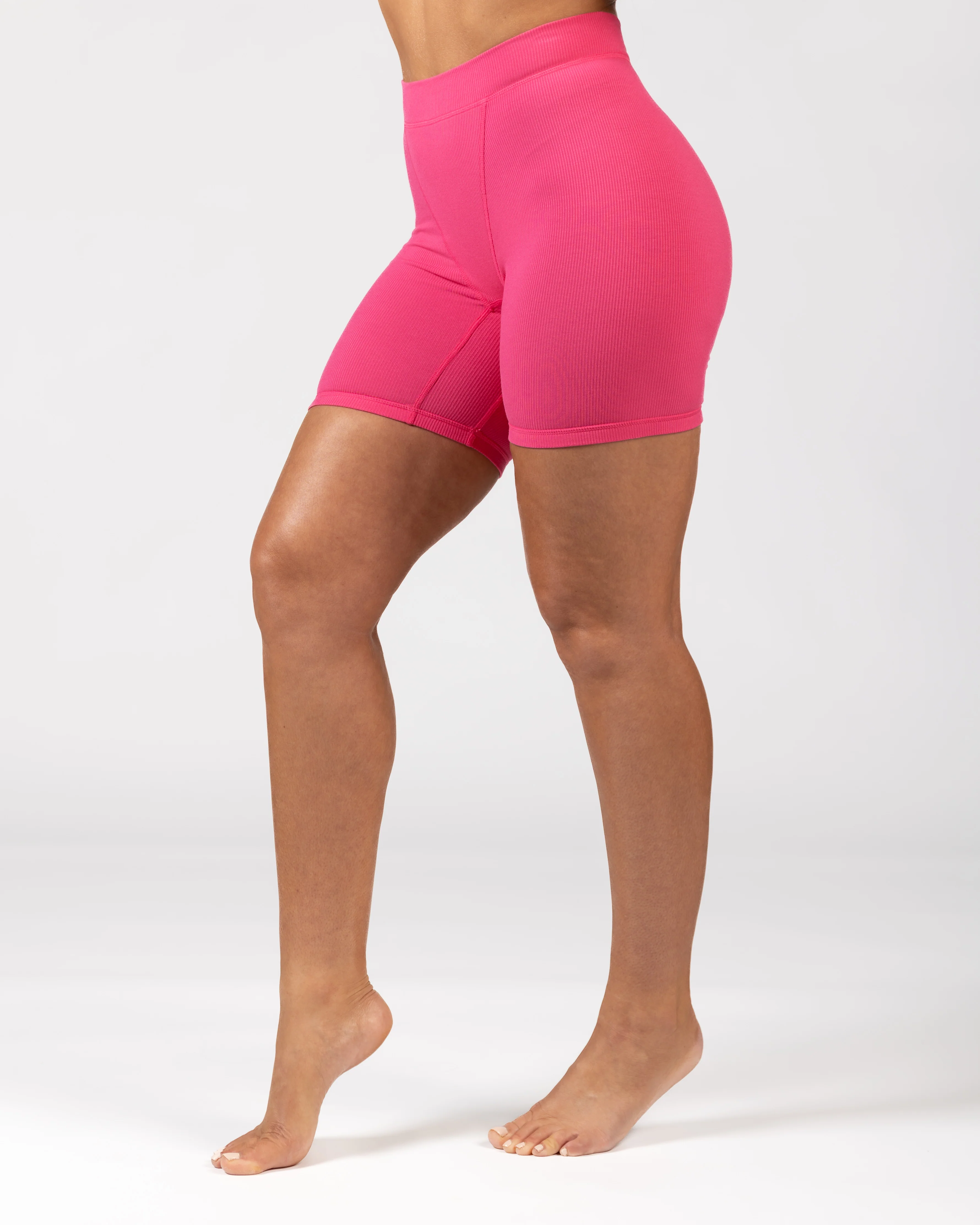 Soft Lounge Rib Boyshort : 6" - Image 3