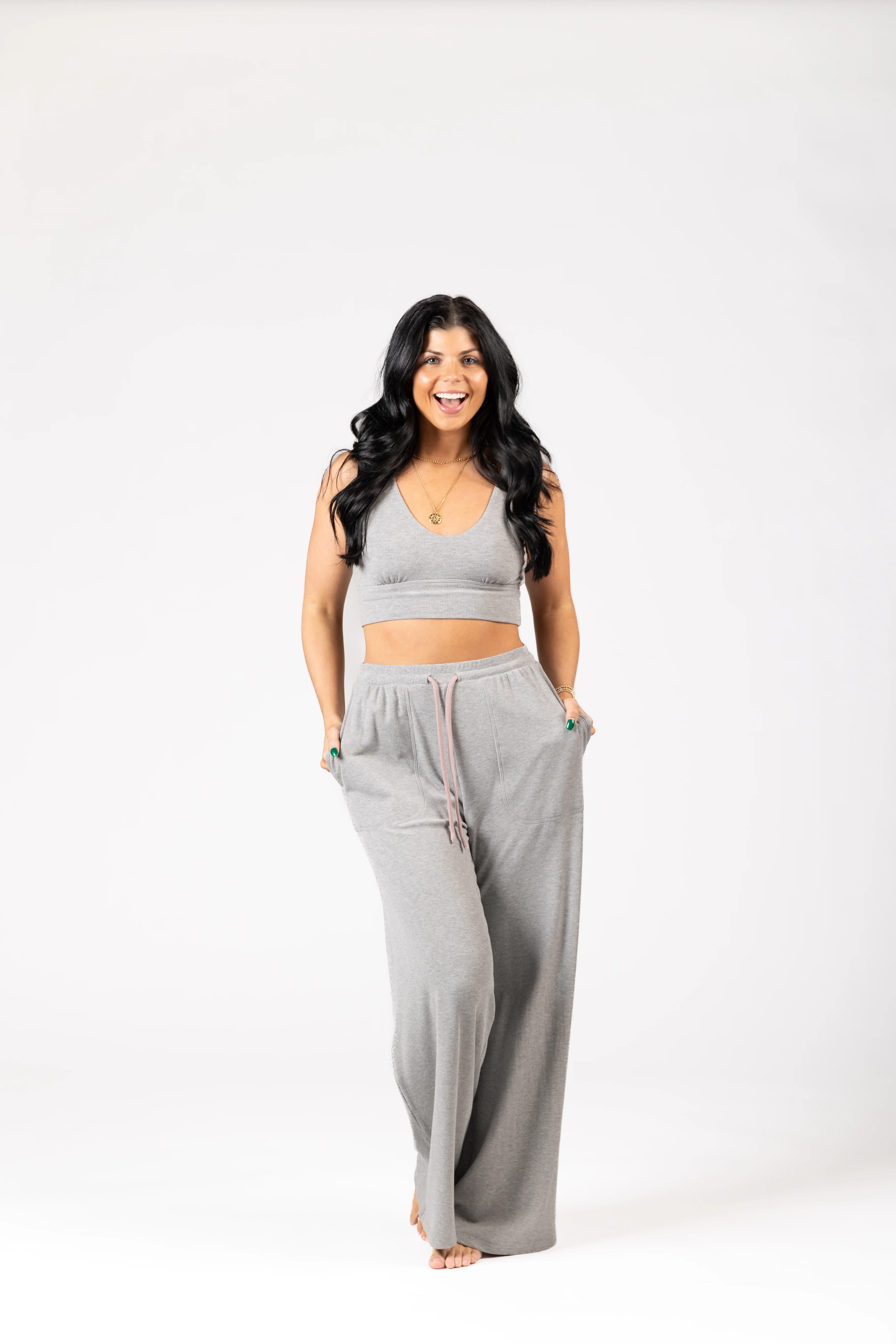 Soft Lounge Rib Bralette - Image 11