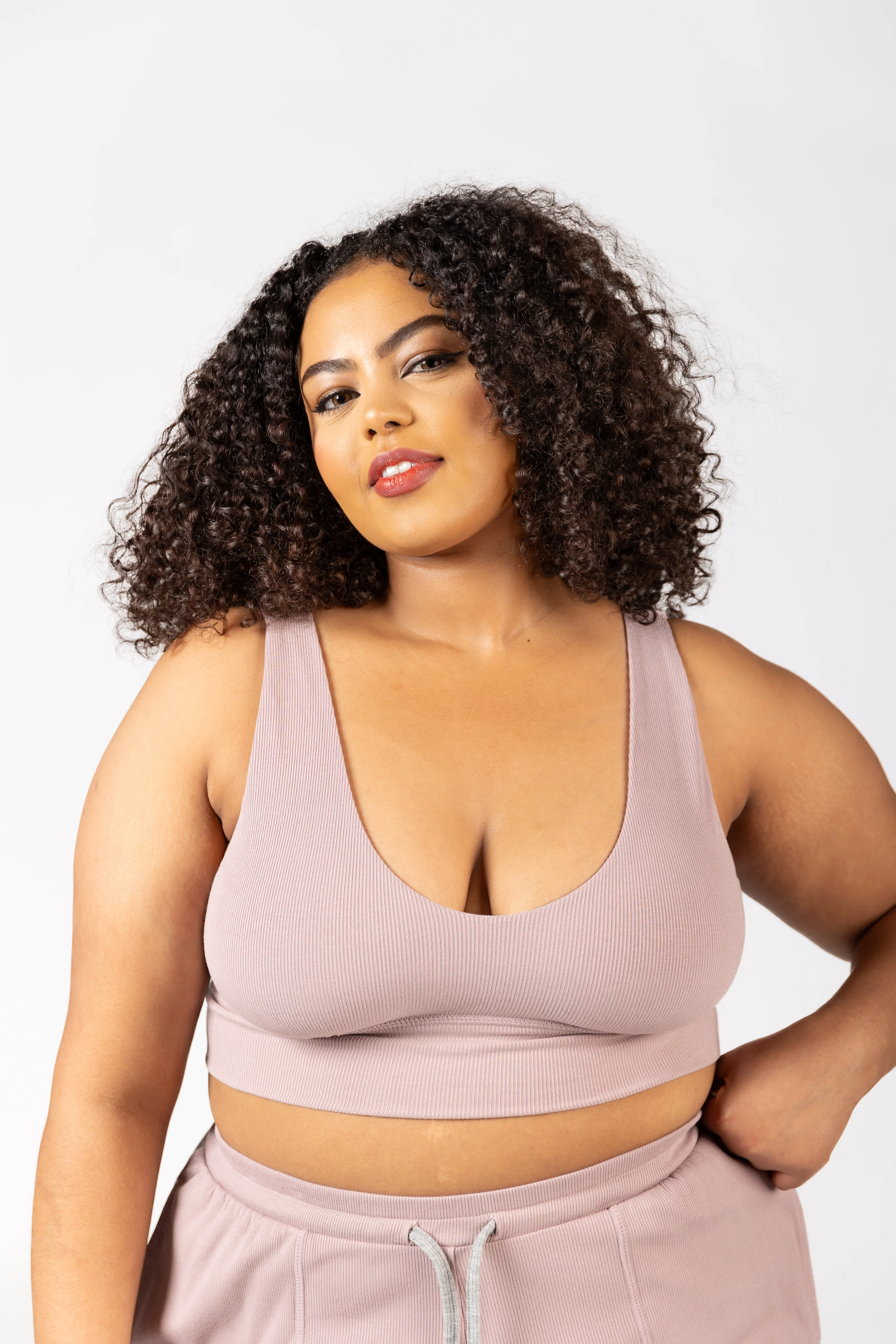 Soft Lounge Rib Bralette - Image 13
