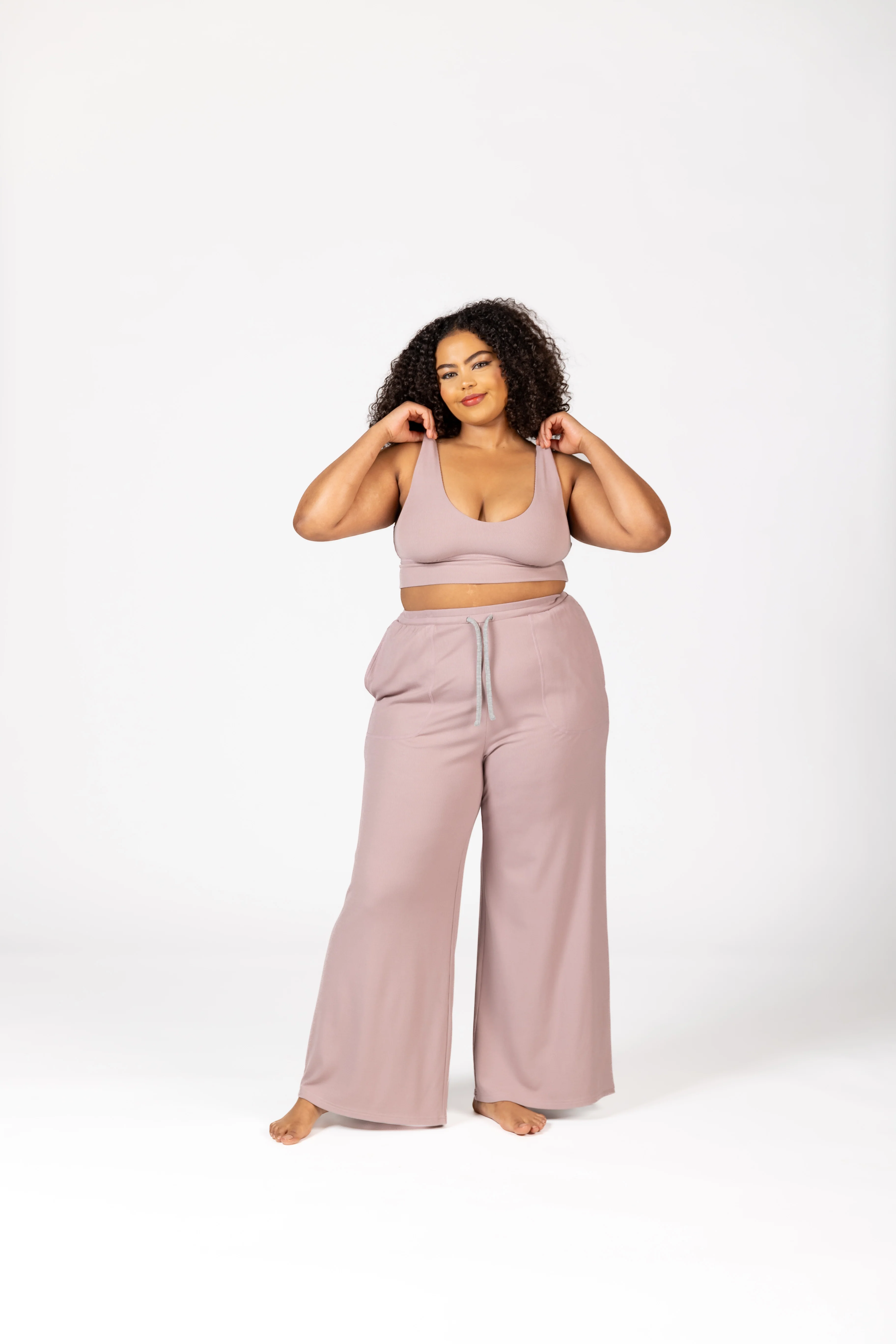 Soft Lounge Rib Bralette - Image 14