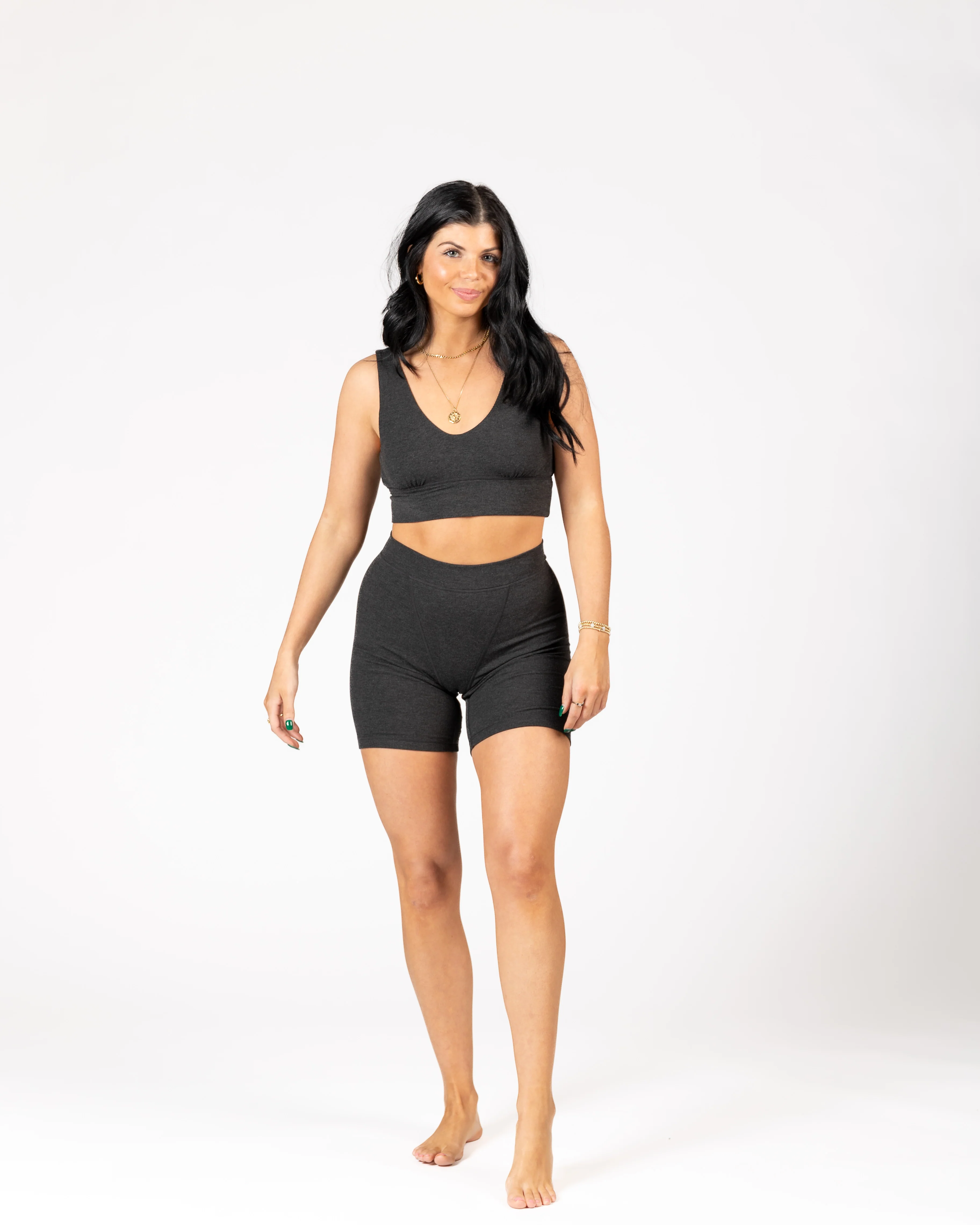 Soft Lounge Rib Bralette - Image 3