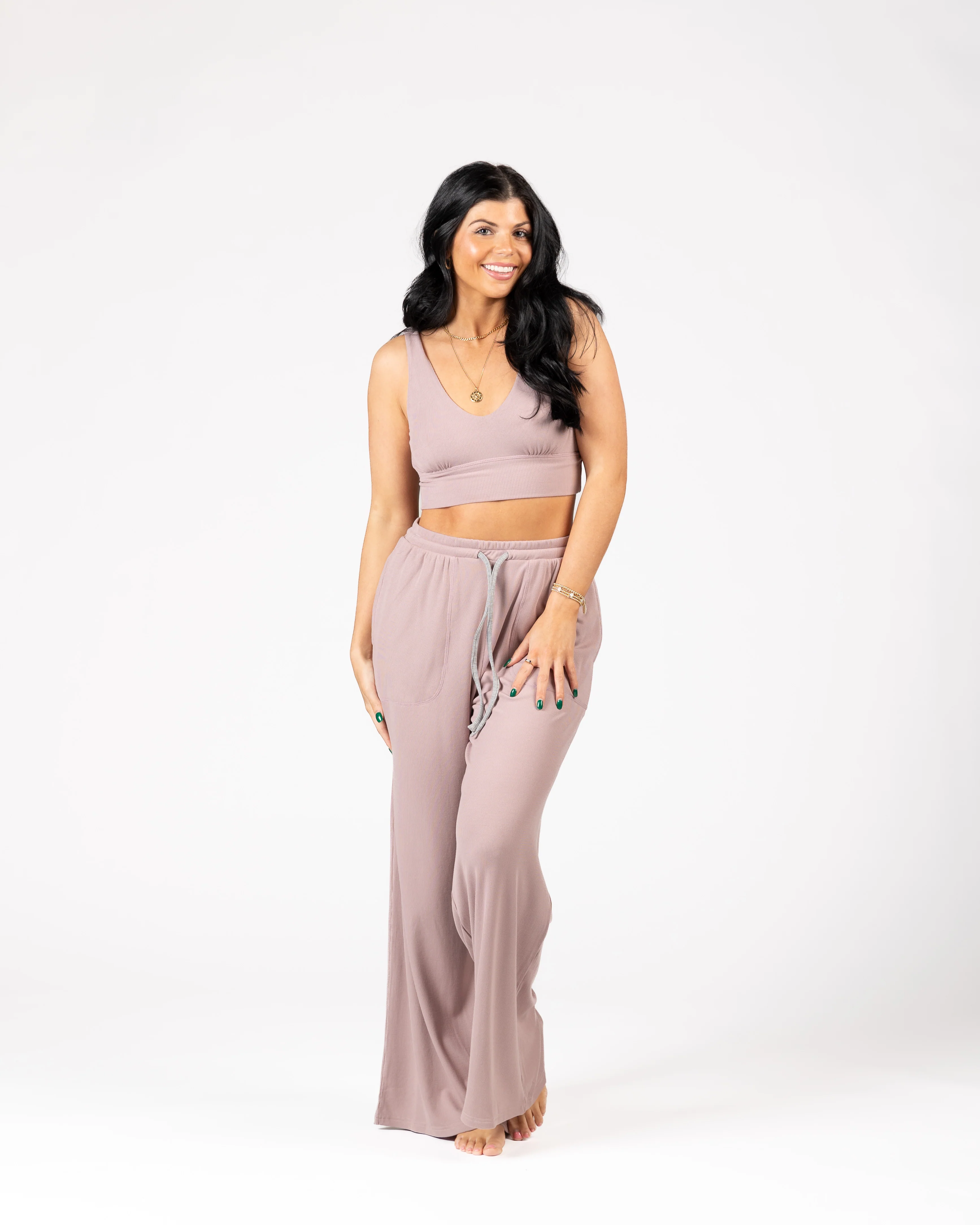 Soft Lounge Rib Bralette - Image 7